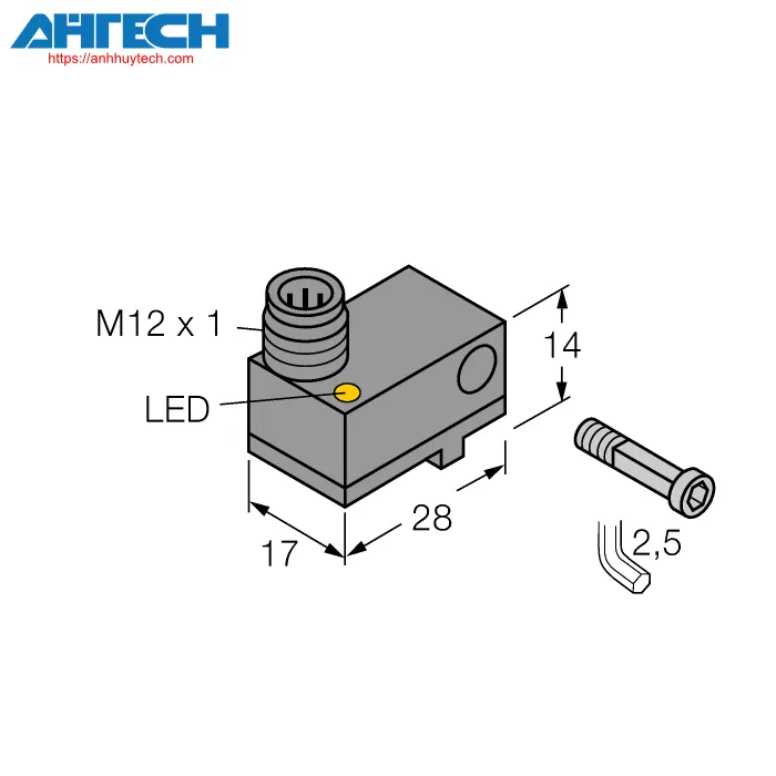 Magnetic Field Sensor Turck bim-nst-ap6x-h1141-s34