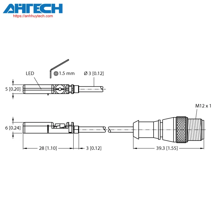 Cảm biến từ Turck bim-unt-ap6x-03-rs4-3gd