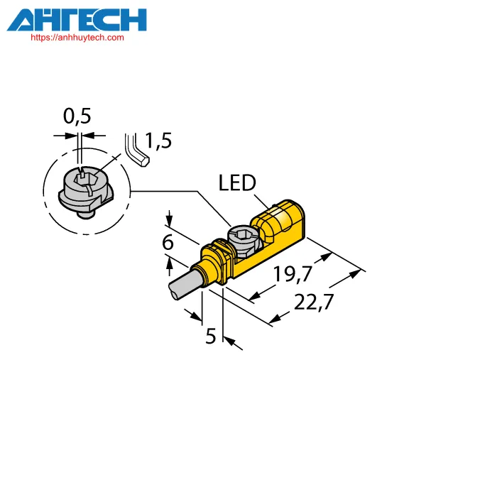 Cảm biến từ Turck bim-untk-ap6x