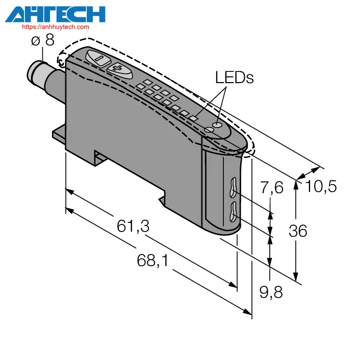 Photoelectric Sensor Turck d10bfpq