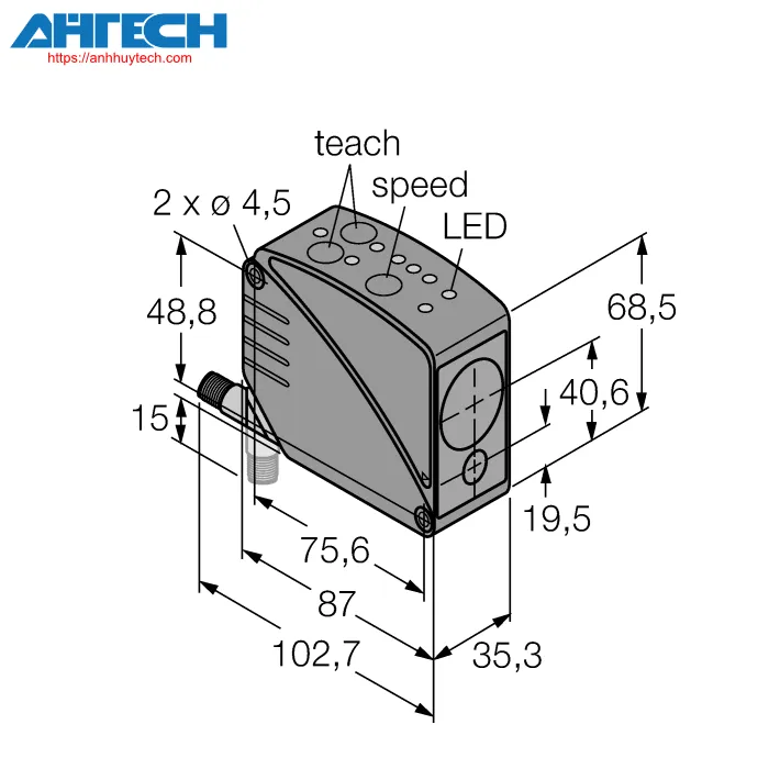 Photoelectric Sensor Turck lt3pilvq