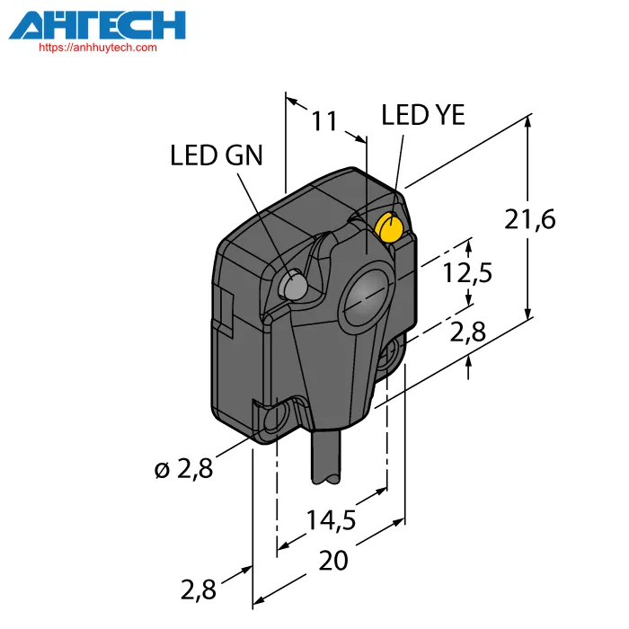 Photoelectric Sensor Turck q10ap6r