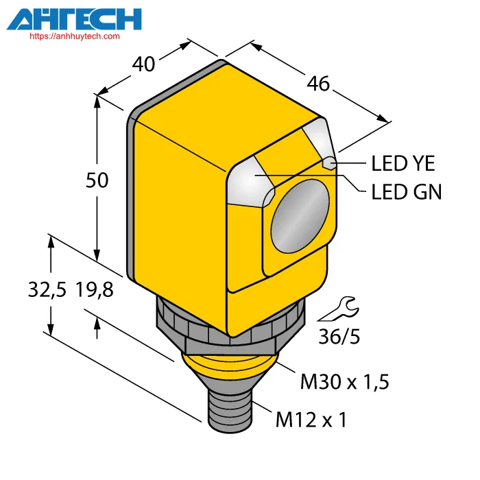 Cảm biến quang Turck q40sn6rq
