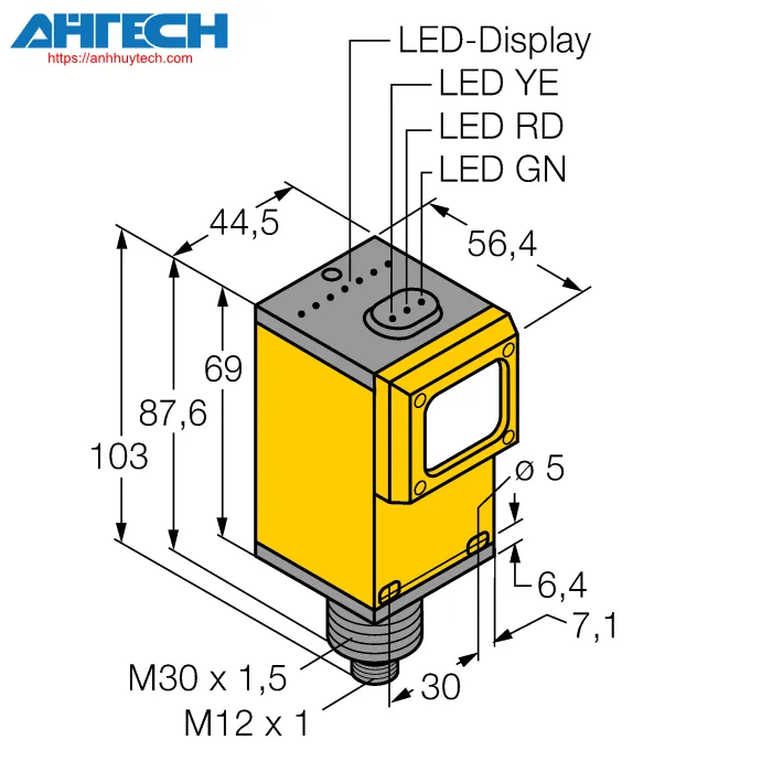 Photoelectric Sensor Turck q45bb6dlq5