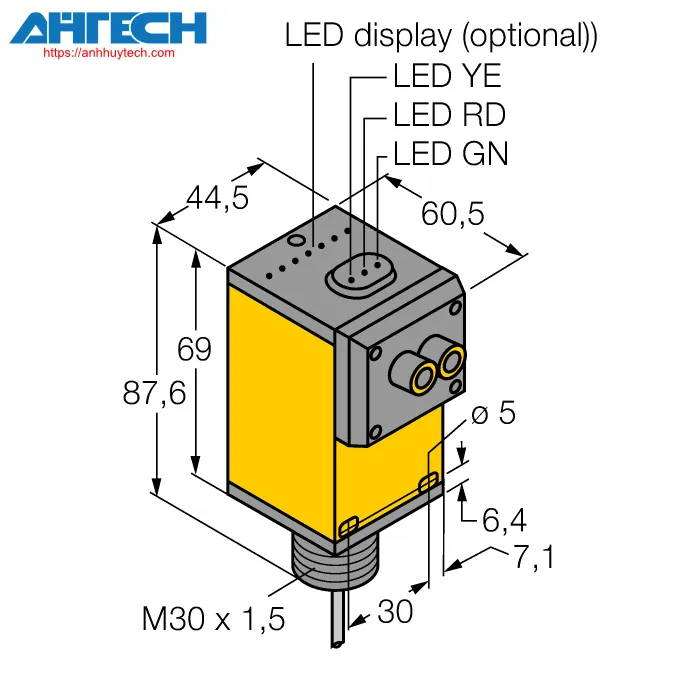 Cảm biến quang Turck q45bb6f