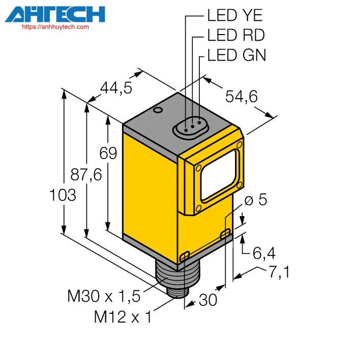 Photoelectric Sensor Turck q45bb6lvq5