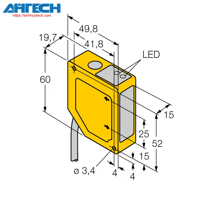 Cảm biến quang Turck q50bi
