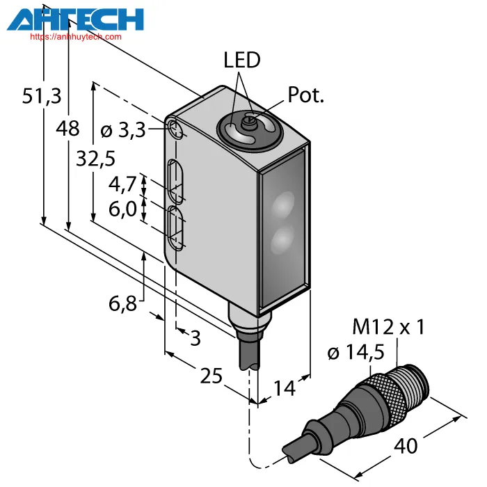 Cảm biến quang Turck qm26eq5