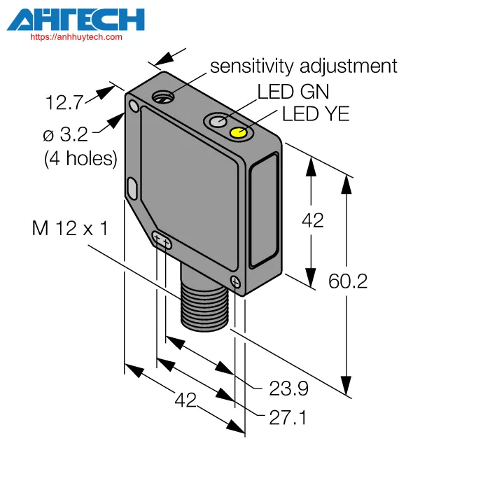 Cảm biến quang Turck qm42vp6dqp