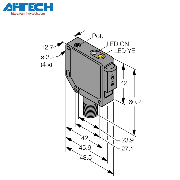 Cảm biến quang Turck qm42vp6fpq