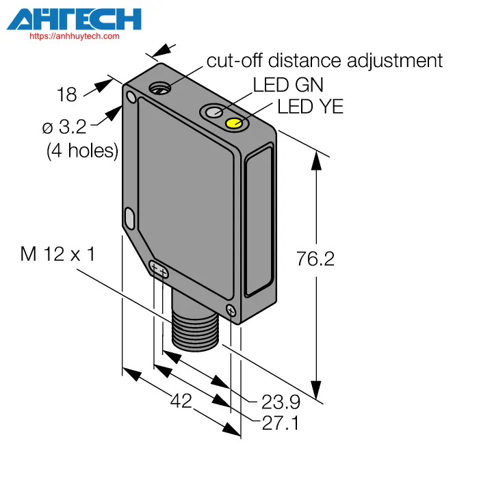 Cảm biến quang Turck qmt42vp6afv400q