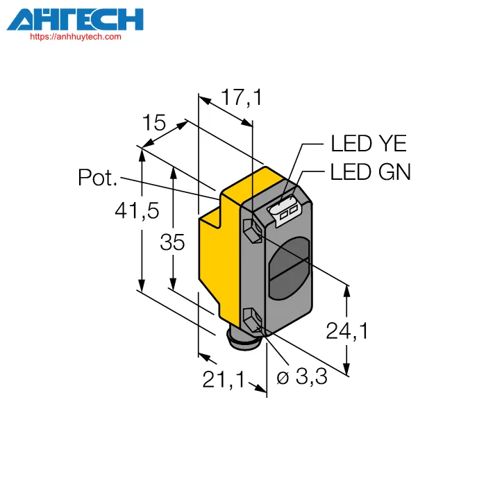 Cảm biến quang Turck qs18vn6rbq7
