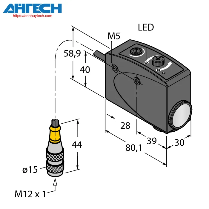 Photoelectric Sensor Turck r58acg1q