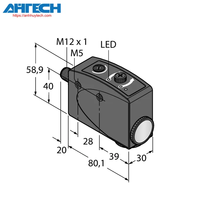 Photoelectric Sensor Turck r58acg1q8