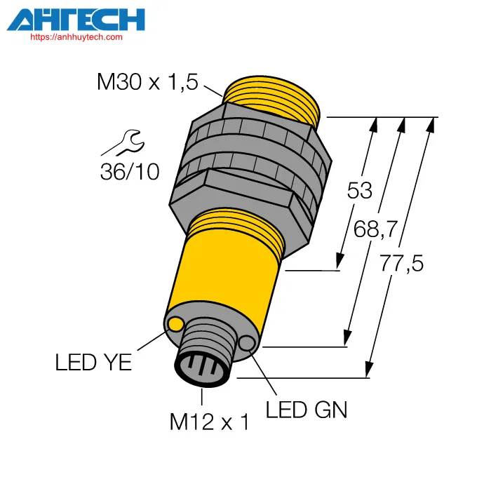 Photoelectric Sensor Turck s30sn6ff200q