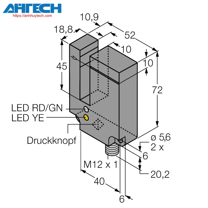 Photoelectric Sensor Turck sl10vb6vq