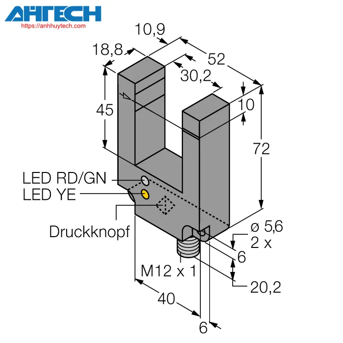 Cảm biến quang Turck sle30b6vyq