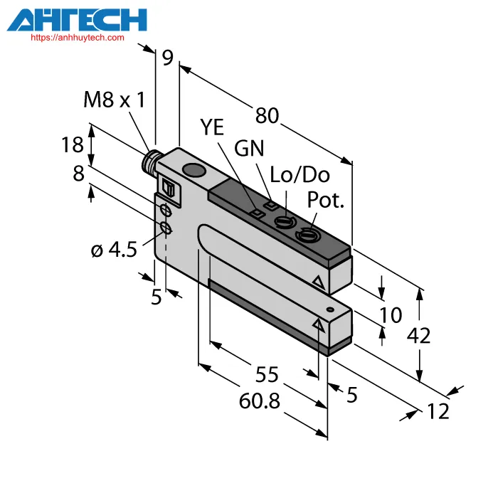 Photoelectric Sensor Turck slm10n6q