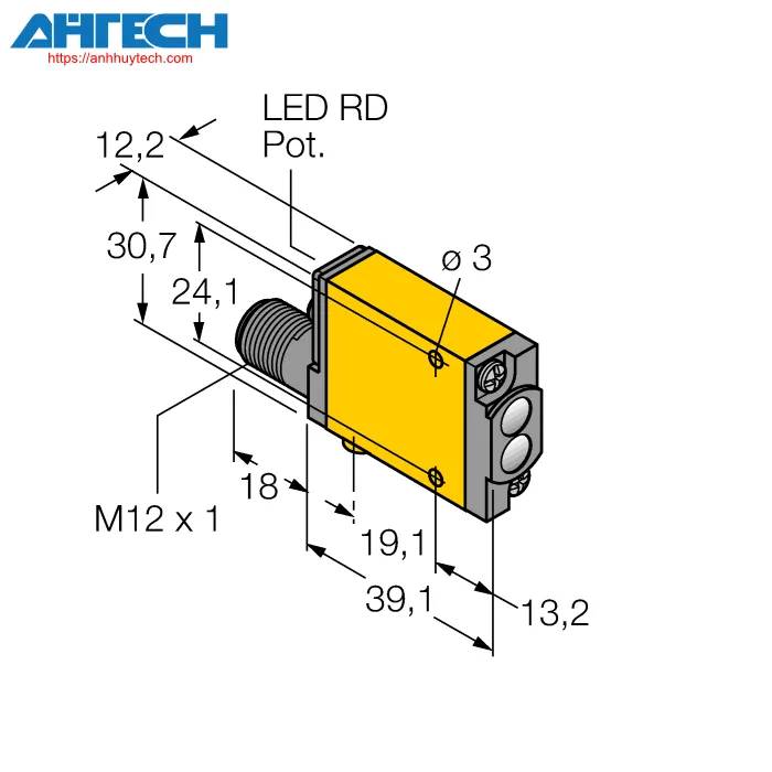 Cảm biến quang Turck sm312wqd