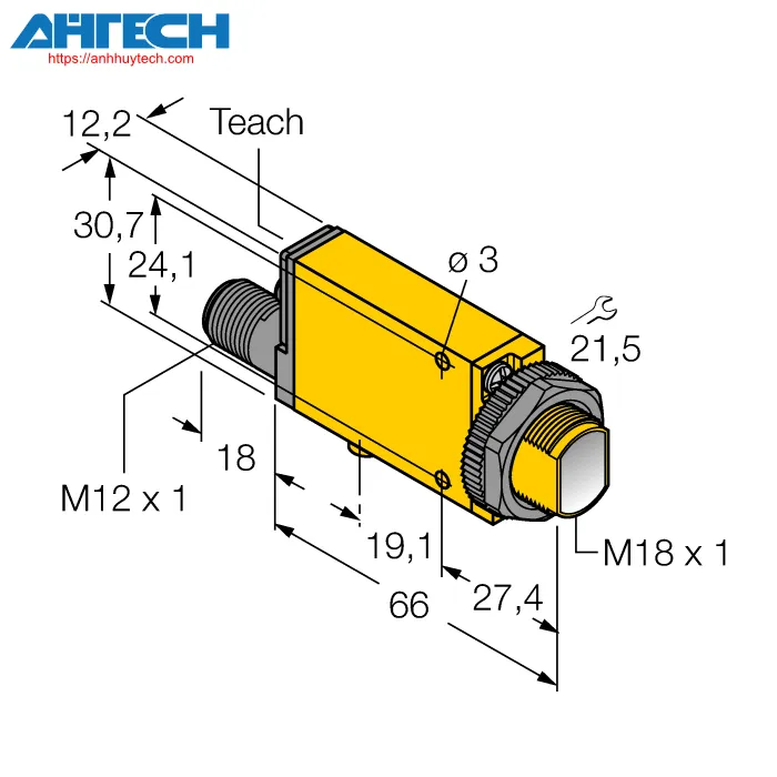 Cảm biến quang Turck sme312fqd