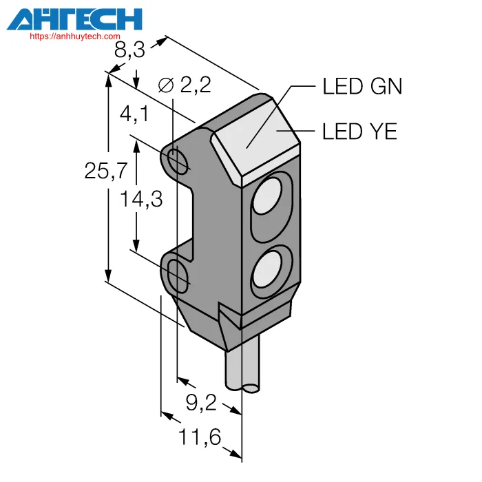 Cảm biến quang Turck vs1ap5c10q5