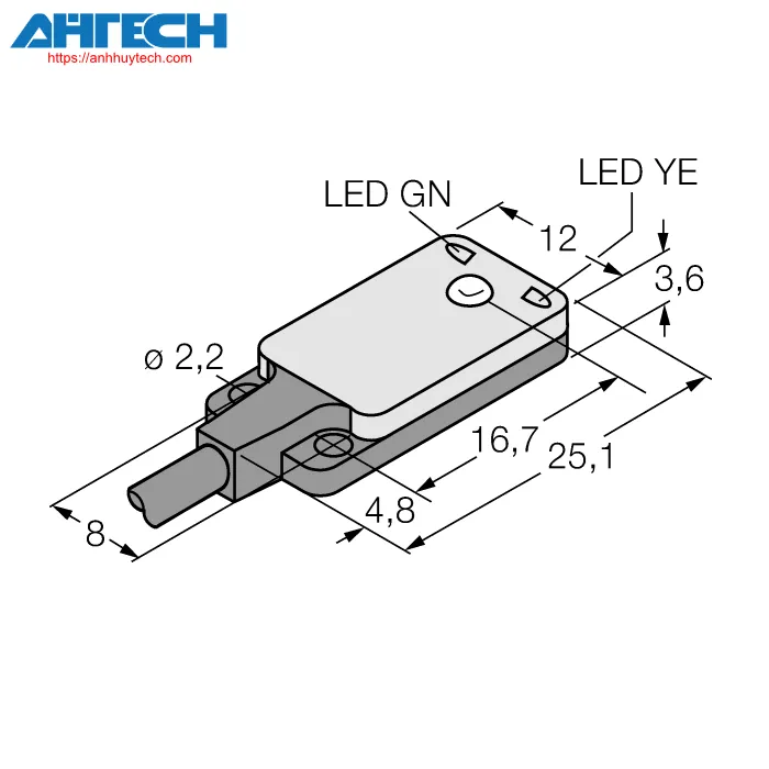 Photoelectric Sensor Turck vs2an5r