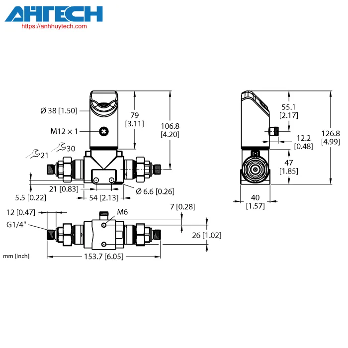 Cảm biến áp suất Turck ps325-10d-04-li2upn8-h1141