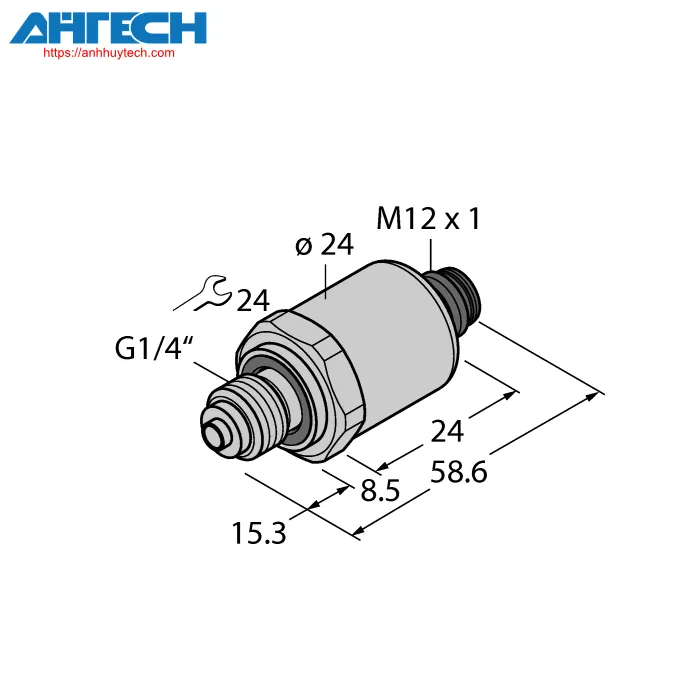 Cảm biến áp suất Turck pt10r-1040-u1-h1143