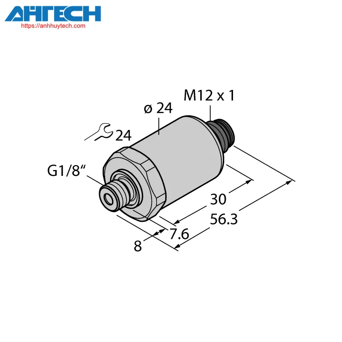 Cảm biến áp suất Turck pt10r-2013-iol-h1141
