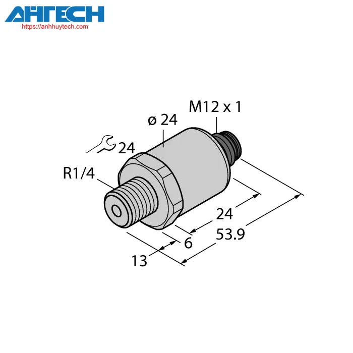 Cảm biến áp suất Turck pt16a-1010-u1-h1144