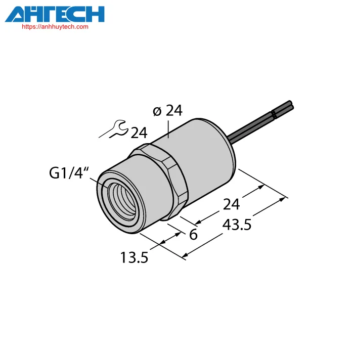 Cảm biến áp suất Turck pt16r-1001-i2-wm05