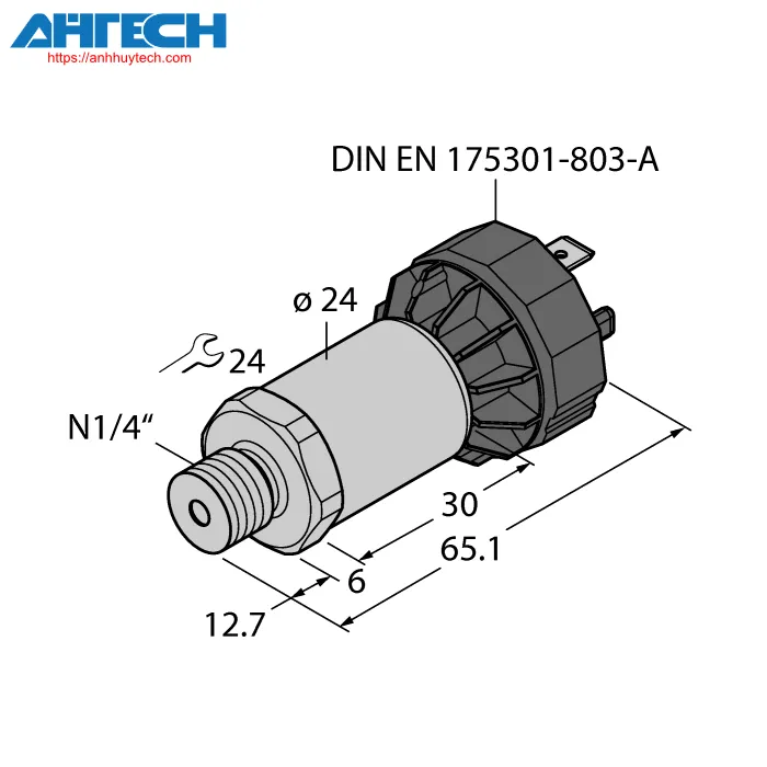 Pressure Sensor Turck pt16r-2003-ix-da91