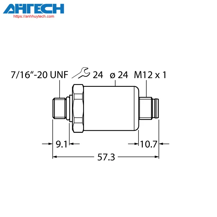 Pressure Sensor Turck pt250r-2105-i2-h1144