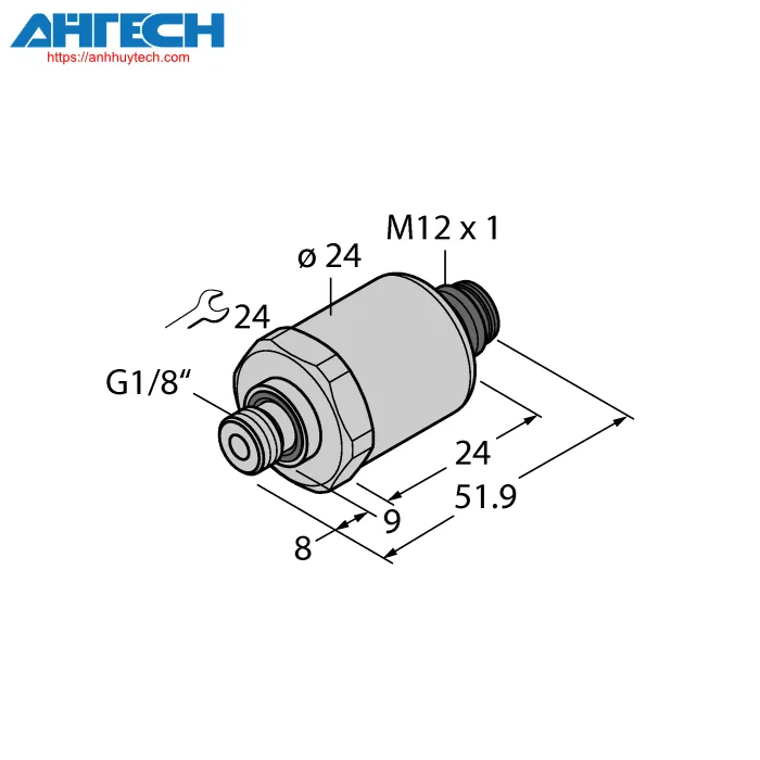 Cảm biến áp suất Turck pt25r-1013-u1-h1143