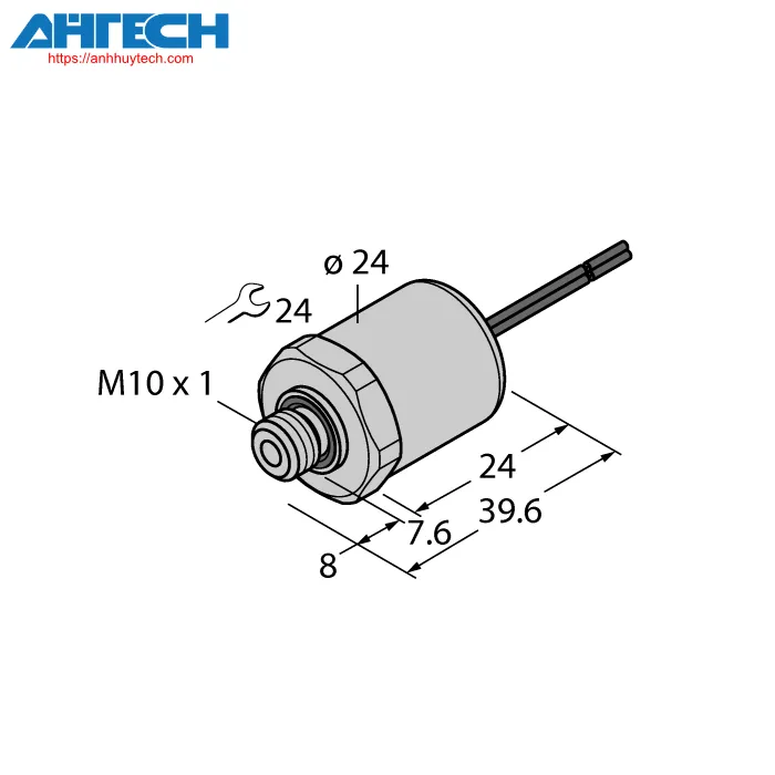 Pressure Sensor Turck pt25r-1041-i2-wm05