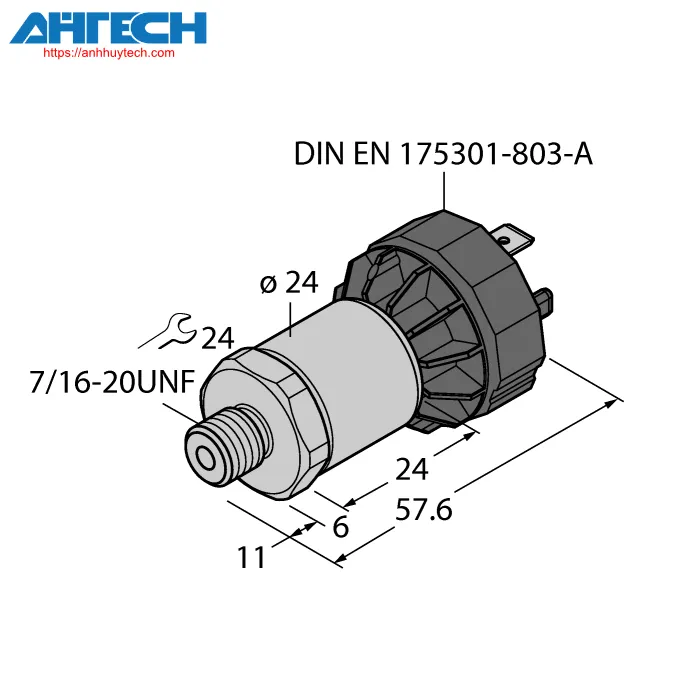 Cảm biến áp suất Turck pt30psig-1005-i2-da91