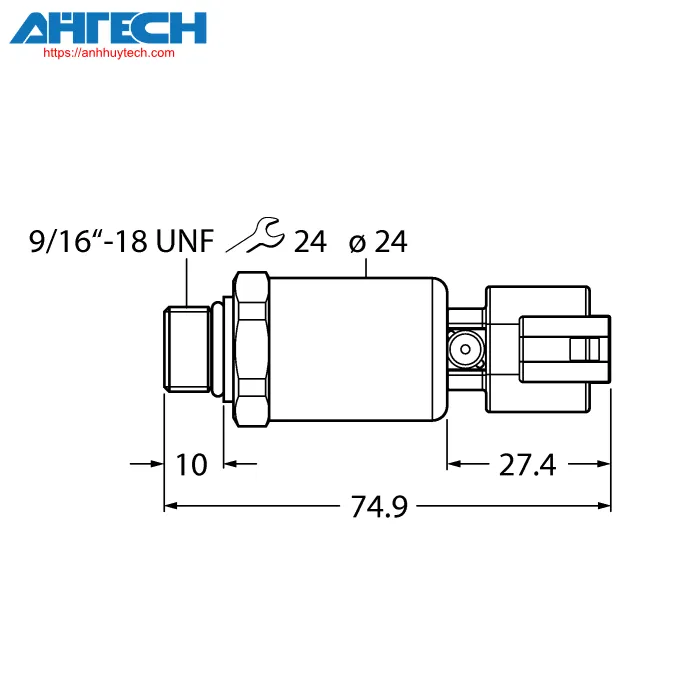 Cảm biến áp suất Turck pt400r-2121-u6-dt043p