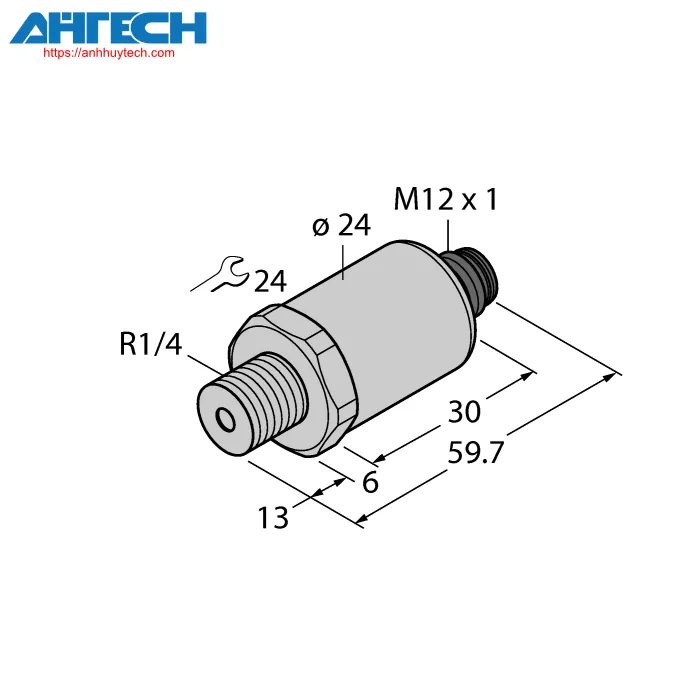 Pressure Sensor Turck pt40r-2010-iol-h1141-x