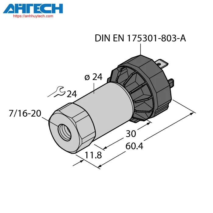 Cảm biến áp suất Turck pt5000psig-2018-i2-da91