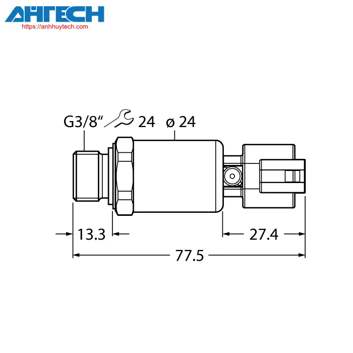 Cảm biến áp suất Turck pt50r-2149-u6-dt043p