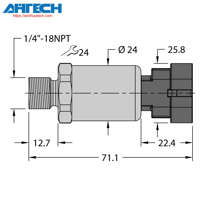 Cảm biến áp suất Turck pt600r-2103-i2-amps15