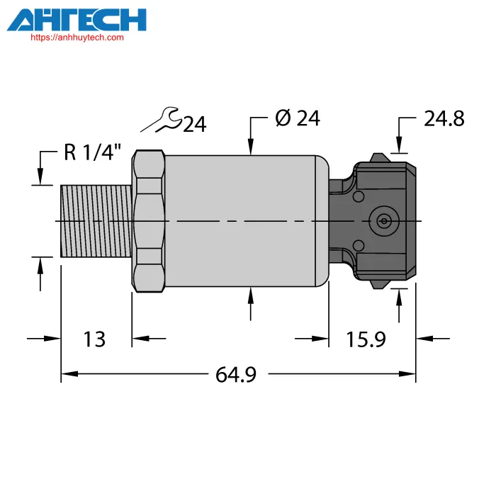 Cảm biến áp suất Turck pt600r-2110-i2-amp3j1