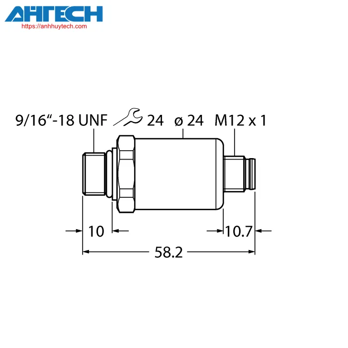 Pressure Sensor Turck pt600r-2121-i2-h1143