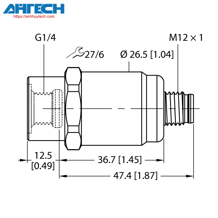Cảm biến áp suất Turck pt9v-1001-u1-h1143