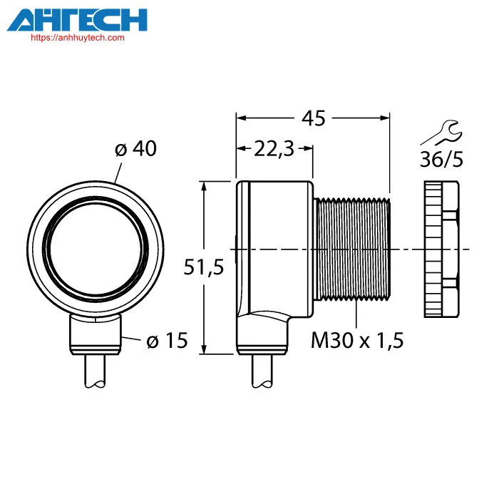 Cảm biến Radar Turck t30r-1515-kiqp