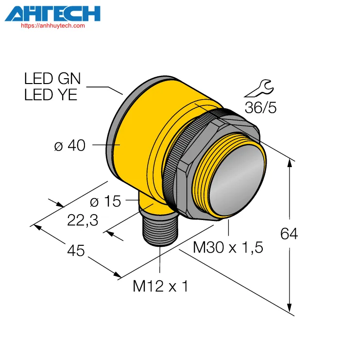 Cảm biến Radar Turck t30r-4545-kdq