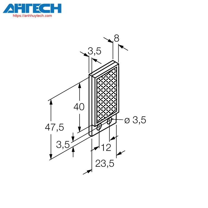 Phụ kiện cảm biến Turck brt-40x23b