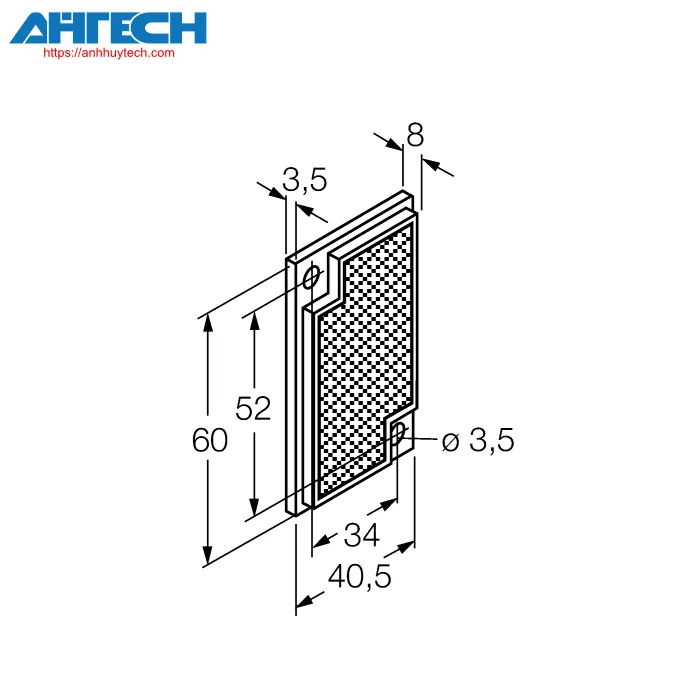 Phụ kiện cảm biến Turck brt-60x40c