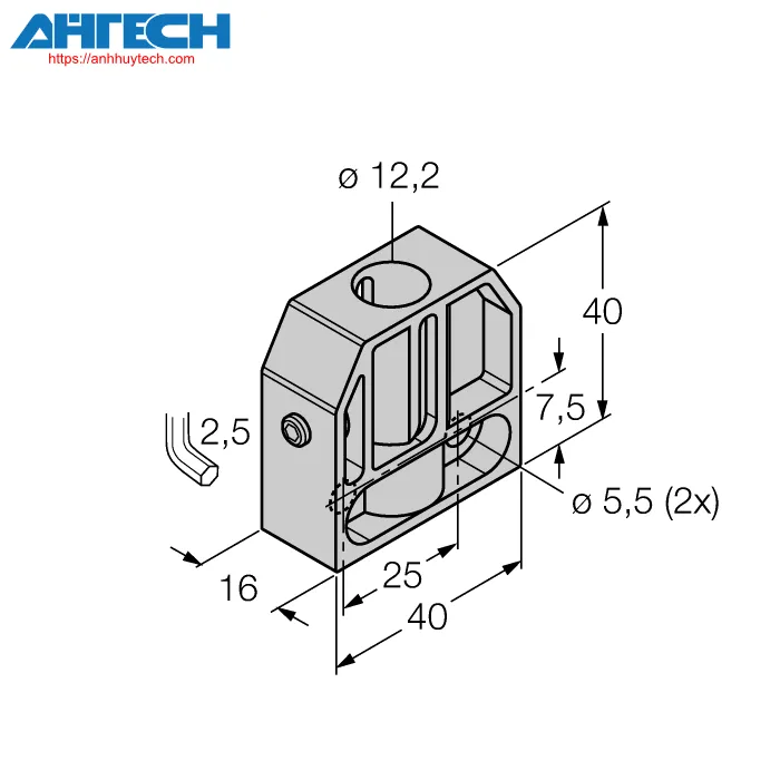 Phụ kiện cảm biến Turck bs-12