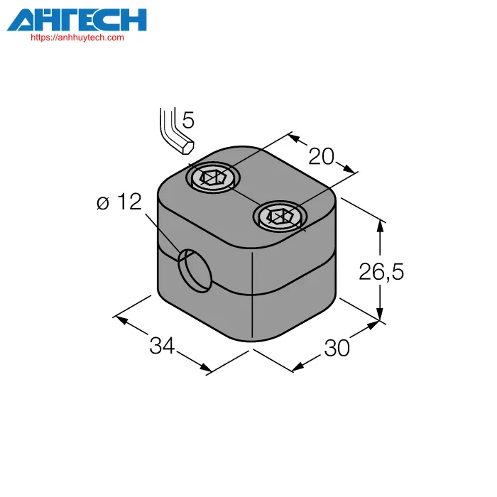 Phụ kiện cảm biến Turck bss-12